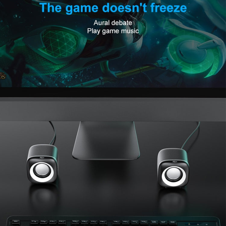 A1 USB Wire-controlled 9D Subwoofer Sound Mini Wired Speaker, Premium Version(Pink) by buy2fix