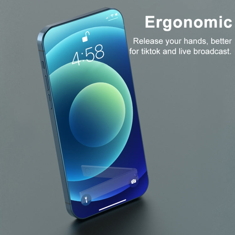 R-JUST SJ07 Linear Shape Magnetic Folding Portable Aluminum Alloy Mobile Phone Holder by R-JUST