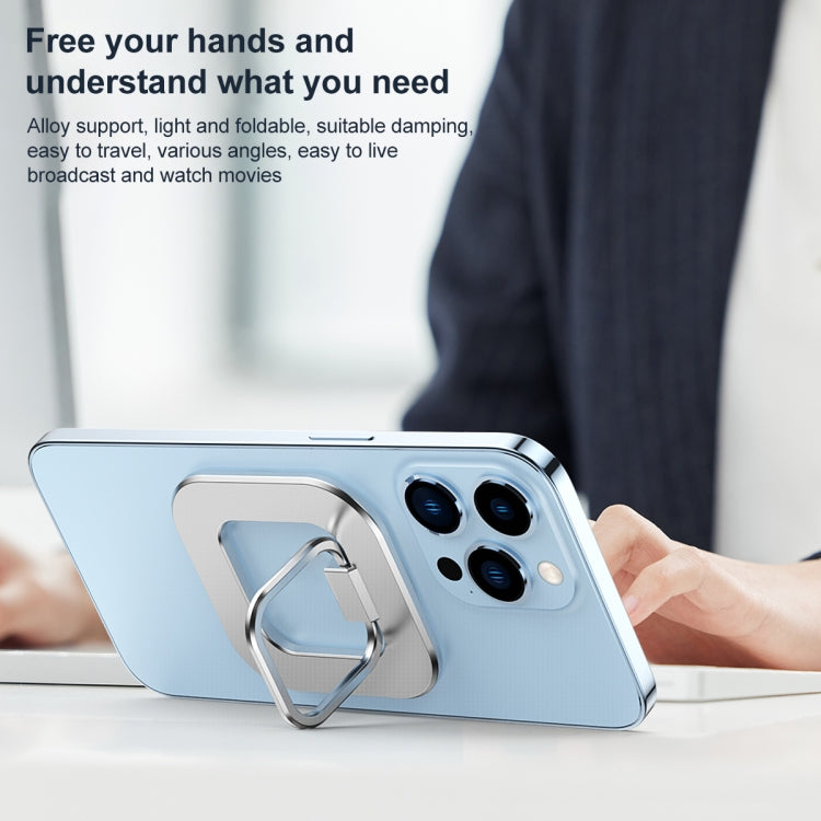 Magsafe Magnetic Mobile Phone Ring Holder (Silver) by buy2fix