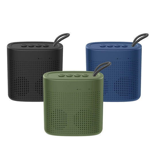 EBS-037 Portable Outdoor Card Mini Wireless Bluetooth Speaker(Blue) by buy2fix