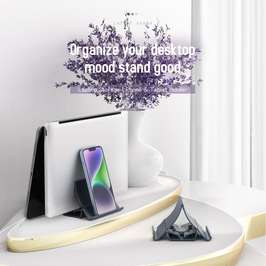 R-JUST BJ16 3 in 1 Multifunctional Gravity Storage Bracket Base (Silver) by R-JUST