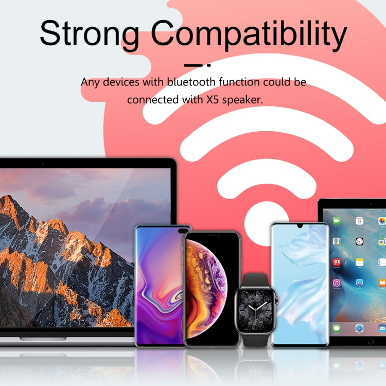 XDOBO X5 IPX6 Waterproof Portable Wireless Bluetooth Speaker Outdoor Subwoofer by XDOBO