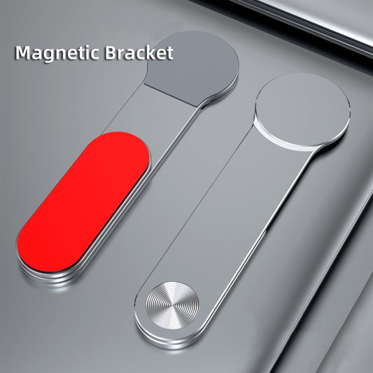 T617 Multi-function Laptop Folding Magnetic Expanded Metal Bracket (Grey) by buy2fix