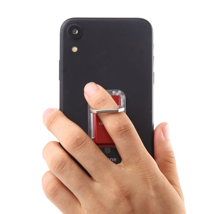 CPS-013 360 Degrees Rotate Freely Removable Magnetic Ring Stand Phone Holder, Support Wireless Charging(Red) by buy2fix