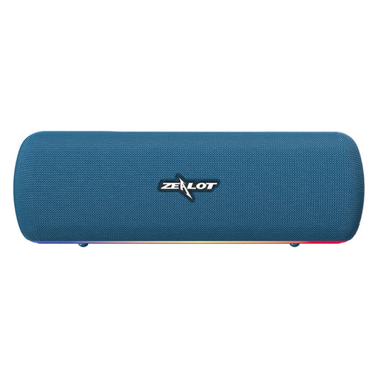 ZEALOT S55 Portable Stereo Bluetooth Speaker with Built-in Mic, Support Hands-Free Call & TF Card & AUX (Blue) by ZEALOT