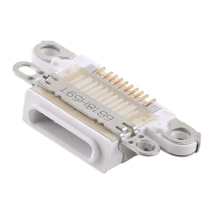 10 PCS Charging Port Connector for iPhone 7 Plus / 7(White) by buy2fix
