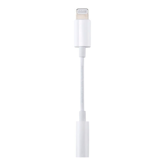 8 Pin 3.5mm Earphone Audio Adapter, Line Length: 8cm(White) by buy2fix