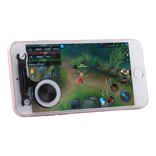 Q9 Direct Mobile Games Joystick Artifact Hand Travel Button Sucker for iPhone, Android Phone, Tablet(White) by buy2fix