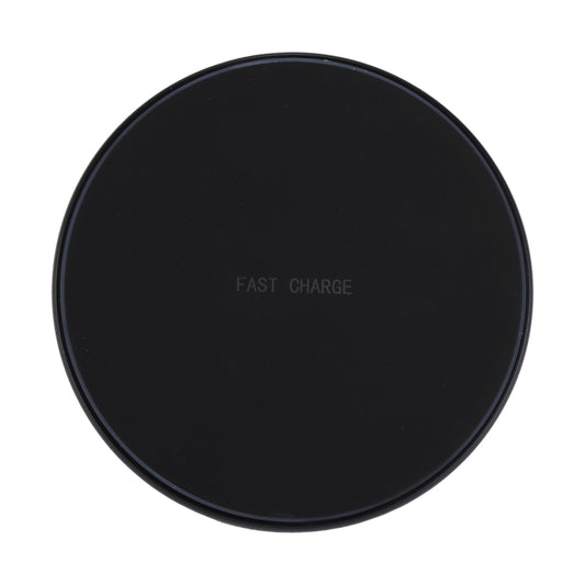DC 9V 1.67A / 5V 1A Universal Round Shape Qi Standard Fast Wireless Charger with Indicator Light by buy2fix