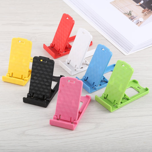 100 PCS Mini Universal Adjustable Foldable Phone Desk Holder, For iPhone, iPad, Samsung, Huawei, Xiaomi other Smartphones and Tablets, Random Color Delivery by buy2fix