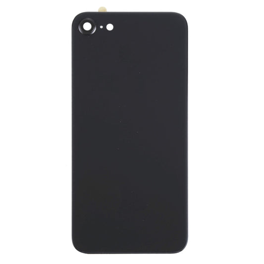 Back Cover with Adhesive for iPhone 8 (Black) by buy2fix