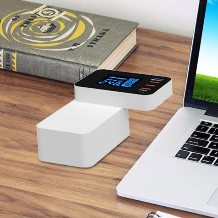 CDA33Q 40W QC 3.0 USB + 3 USB Ports + USB-C / Type-C Ports Multi-function Charger with LED Display, AU Plug by buy2fix