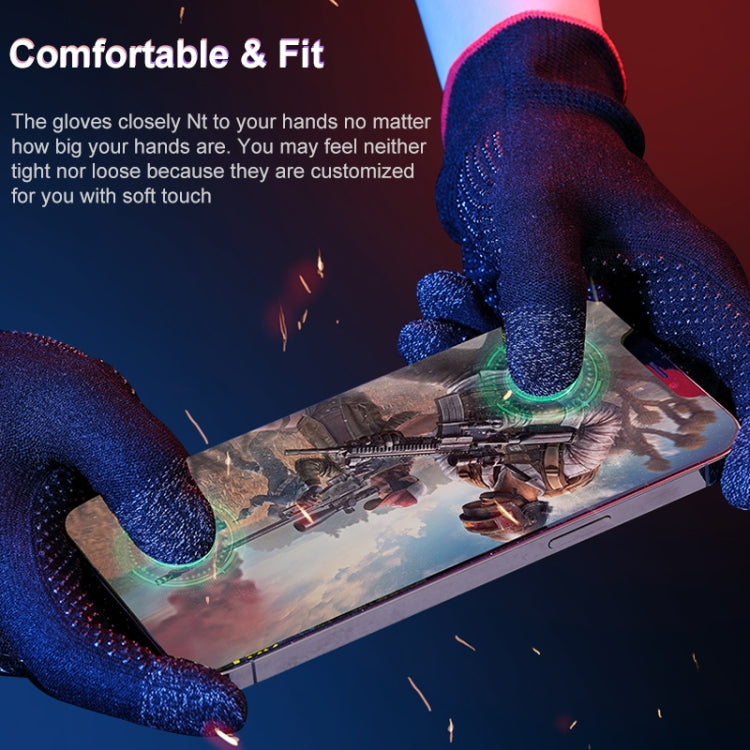 ROCK i28 Super Conductive Silver Fiber Anti-sweat Sensitive Touch Gaming Gloves by buy2fix