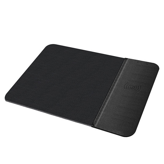 OJD-36 QI Standard 10W Lighting Wireless Charger Rubber Mouse Pad, Size: 26.2 x 19.8 x 0.65cm (Black) by buy2fix