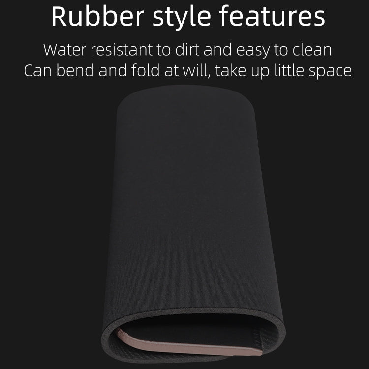 OJD-36 QI Standard 10W Lighting Wireless Charger Rubber Mouse Pad, Size: 26.2 x 19.8 x 0.65cm (Black) by buy2fix