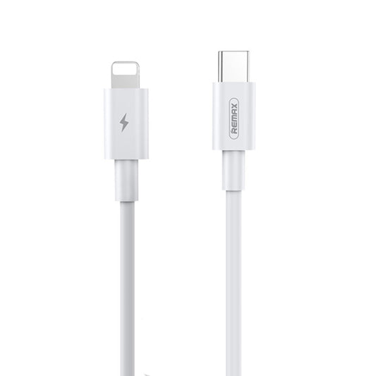 REMAX Marlik Series RC-183i PD 20W USB-C / Type-C to 8 Pin Interface Fast Charging Data Cable, Cable Length: 2m (White) by REMAX