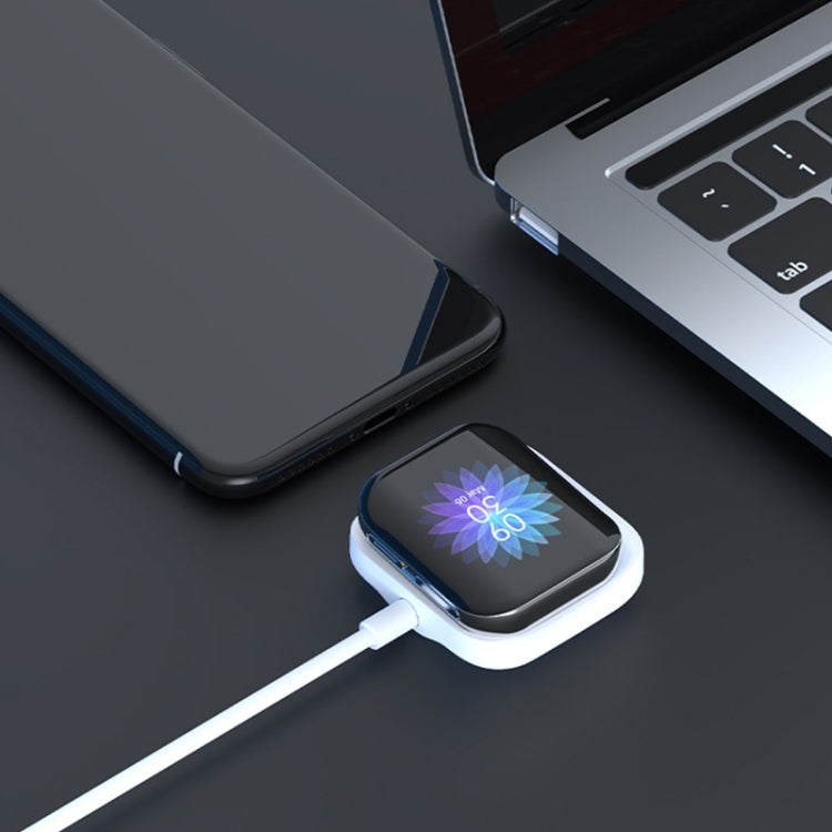 For OPPO Watch 41mm Smart Watch Magnetic Charger Charging Base(White) by buy2fix