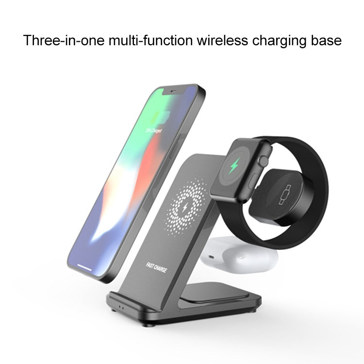 XYS-X20 3 in 1 15W Detachable Multi-function Wireless Charging Station by buy2fix
