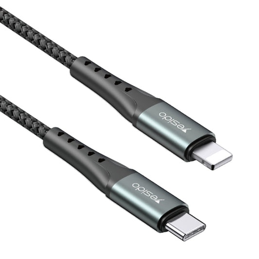 Yesido CA64 2.4A USB-C / Type-C to 8 Pin Charging Cable, Length: 1.2m by Yesido
