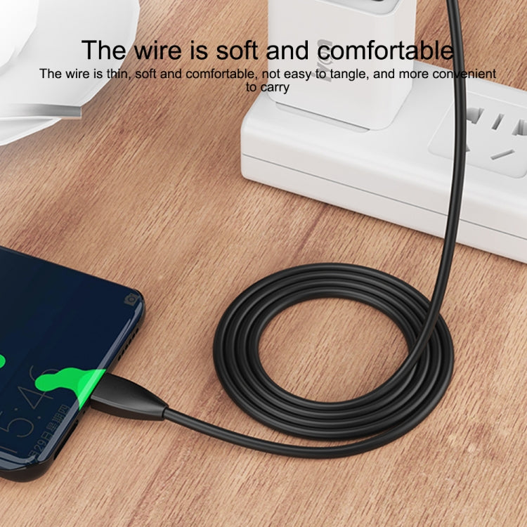 IVON CA87 USB to Micro USB TPE Fast Charge Data Cable, Cable Length: 1m (White) by IVON