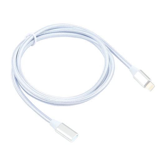 5V 2A 8 Pin Female to 8 Pin Male Braided Power Extended Cable, Cable Length: 1m by buy2fix