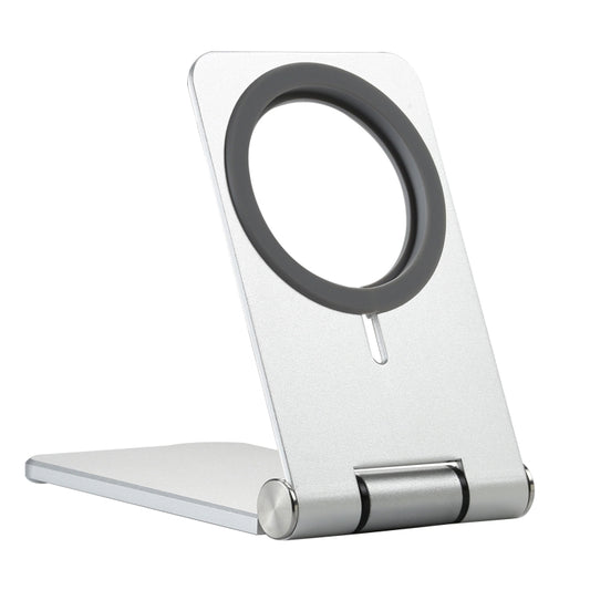 C29 Foldable Metal Bracket for MagSafe Magnetic Wireless Charger (White) by buy2fix