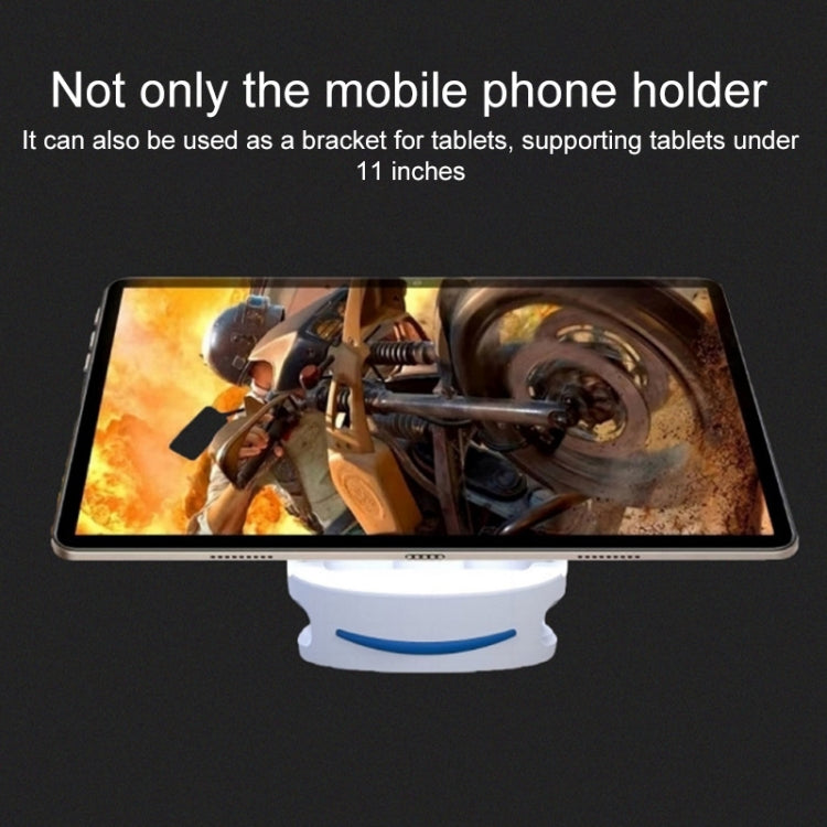 V8 15W Five-finger Sofa Phone Magnetic Suction Wireless Charger Stand (White) by buy2fix