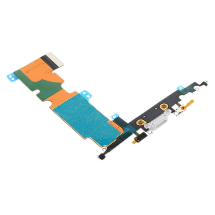 Charging Port Flex Cable for iPhone 8 Plus (White) by buy2fix