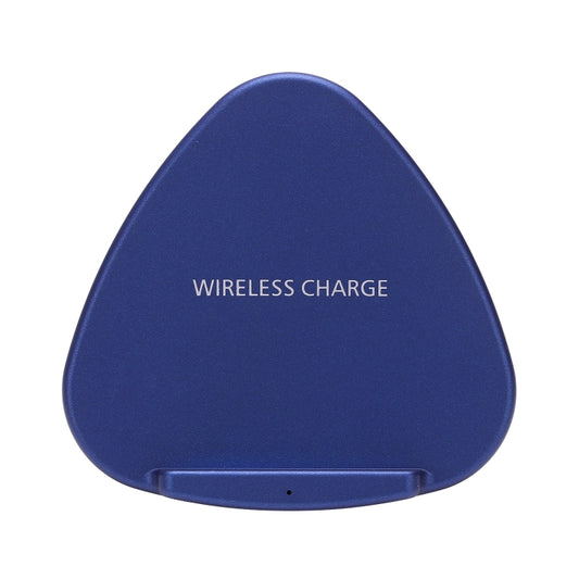 QK11 10W ABS + PC Fast Charging Qi Wireless Charger Pad(Blue) by buy2fix
