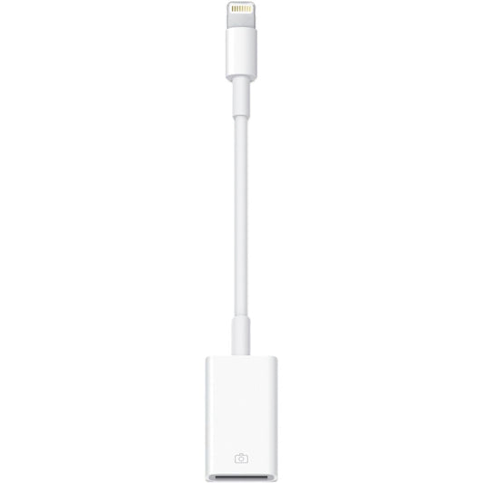 8 Pin to Single USB Port Camera Adapter, Support iOS 9.2 or Above (White) by buy2fix