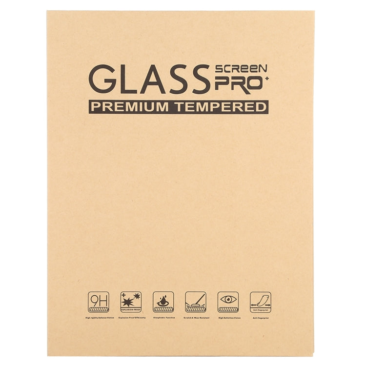 2 PCS For iPad 10.2 2021 / 2020 / 2019 9H Straight Edge Explosion-proof Tempered Glass Film by ENKAY