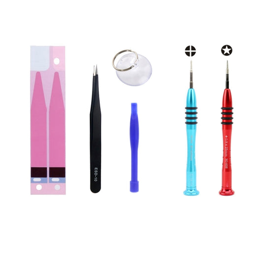 JIAFA JF-8165 6 in 1 Battery Repair Tool Set for iPhone SE & 5s & 5c & 5 by JIAFA