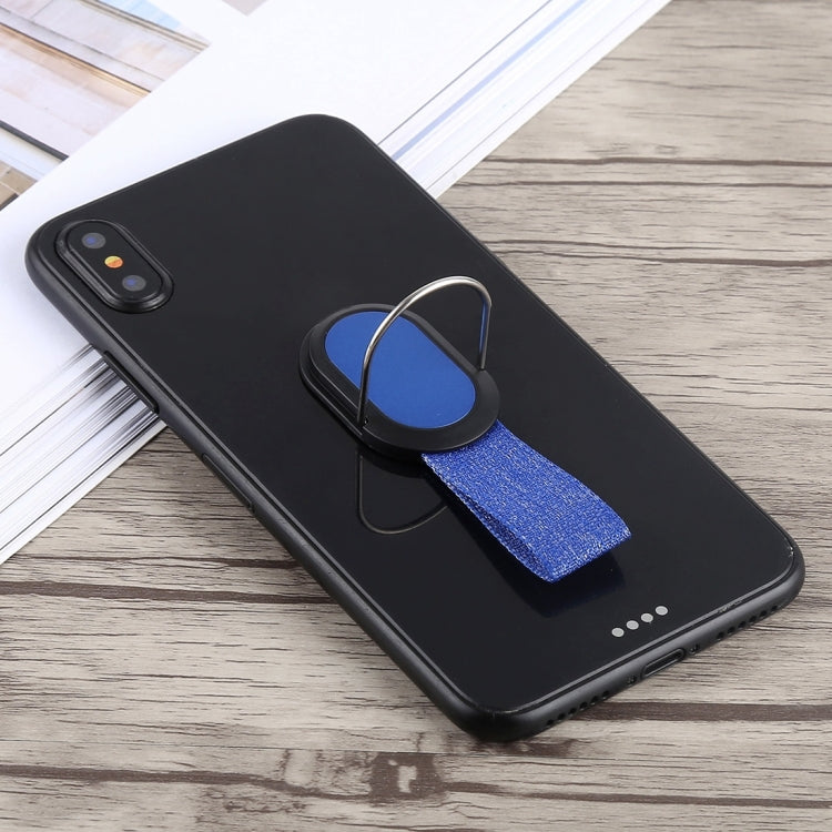 CPS-016 Universal Finger Strap Grip Self Holder Mobile Phone Stand(Blue) by buy2fix