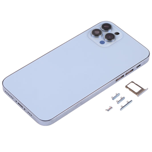 Back Housing Cover with Appearance Imitation of iP13 Pro for iPhone X(Blue) by buy2fix