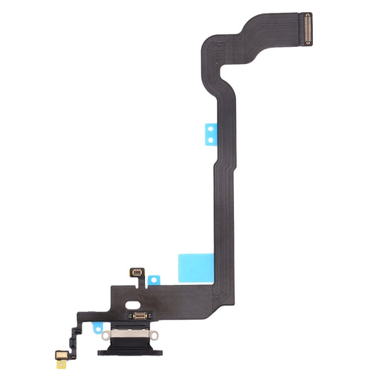 Charging Port Flex Cable for iPhone X(Black) by buy2fix