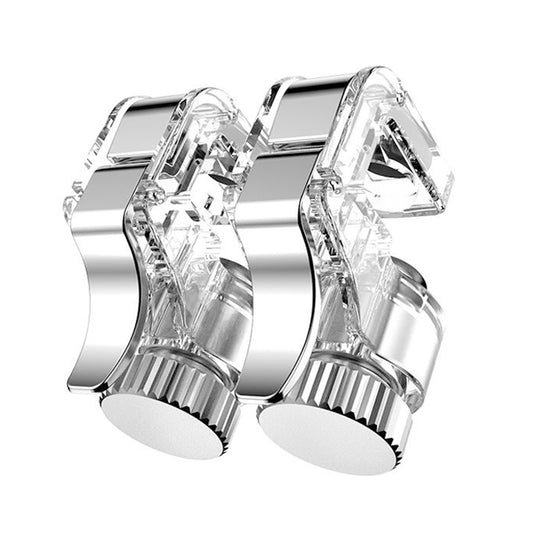 R11 Press Eat Chicken Mobile Phone Trigger Shooting Controller Button Handle (Transparent) by buy2fix