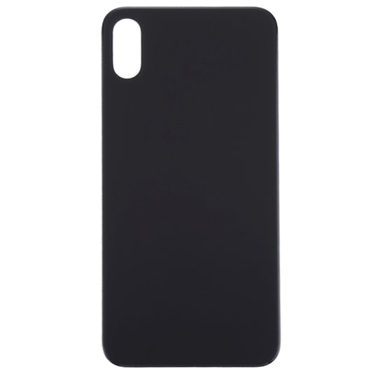Glass Battery Back Cover for iPhone XS Max(Black) by buy2fix