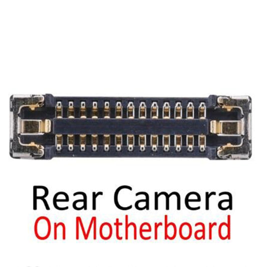 Rear Back Camera FPC Connector On Motherboard for iPhone XS Max by buy2fix