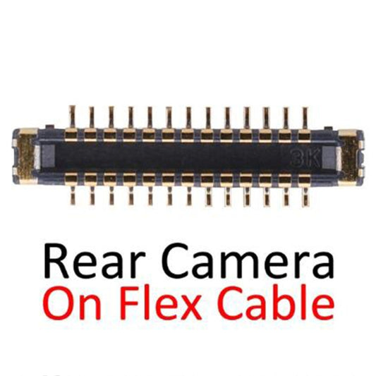 Rear Back Camera FPC Connector On Flex Cable for iPhone XS Max by buy2fix