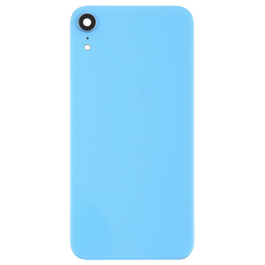 Battery Back Cover with Back Camera Bezel & Lens & Adhesive for iPhone XR(Blue) by buy2fix