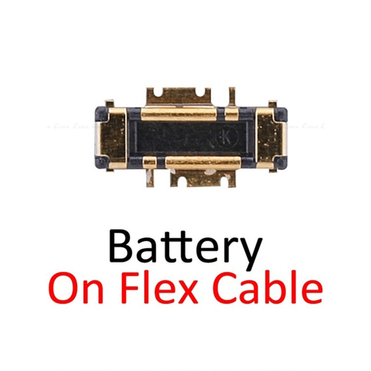 Battery FPC Connector On Flex Cable for iPhone XR by buy2fix