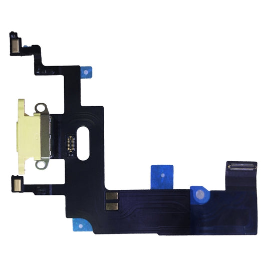 Charging Port Flex Cable for iPhone XR(Yellow) by buy2fix