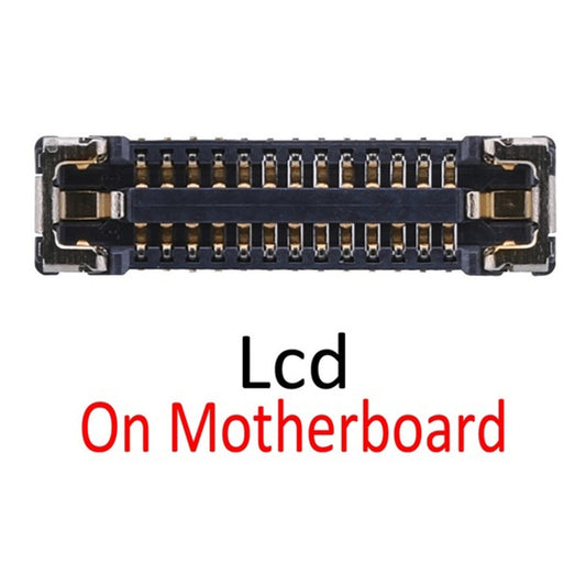 LCD Display FPC Connector On Motherboard for iPhone XR by buy2fix