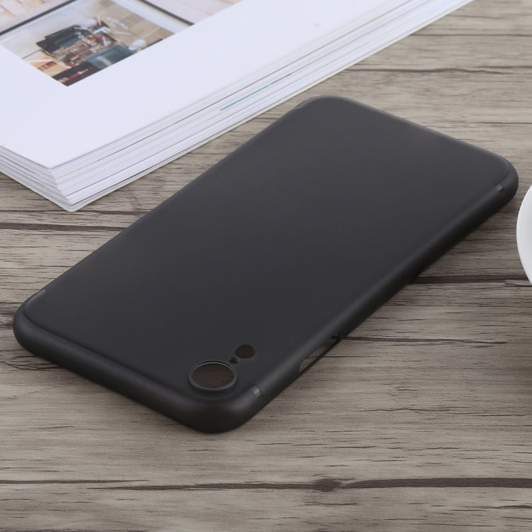 For iPhone XR Ultra-thin Frosted PP Case(Black) by buy2fix