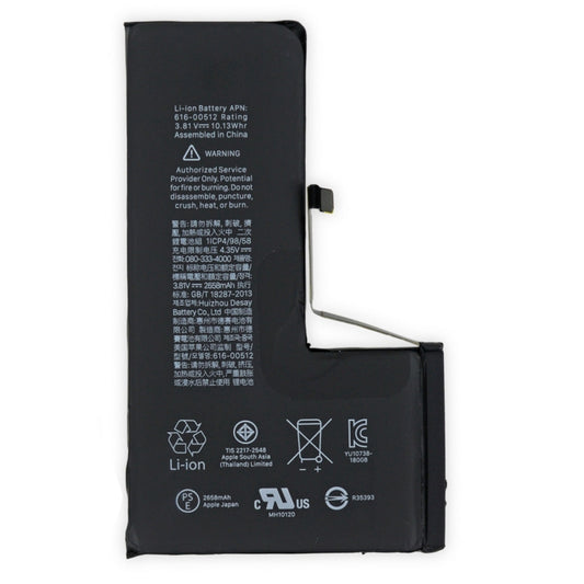 2659mAh Battery for iPhone XS by buy2fix