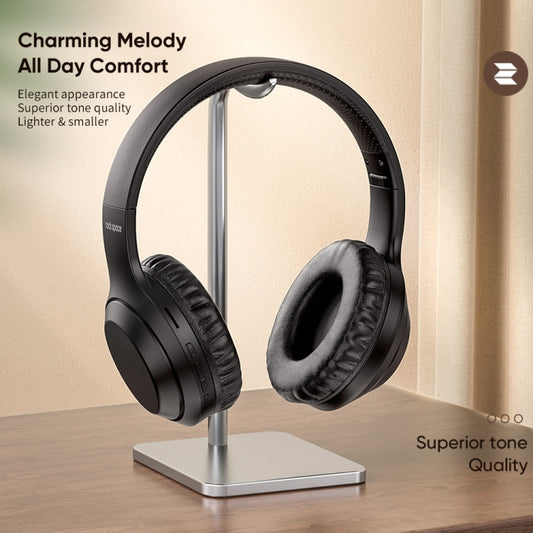 ROCK Space O2 HiFi Bluetooth 5.0 Wireless Headset with Mic, Support TF Card(Black) by ROCK