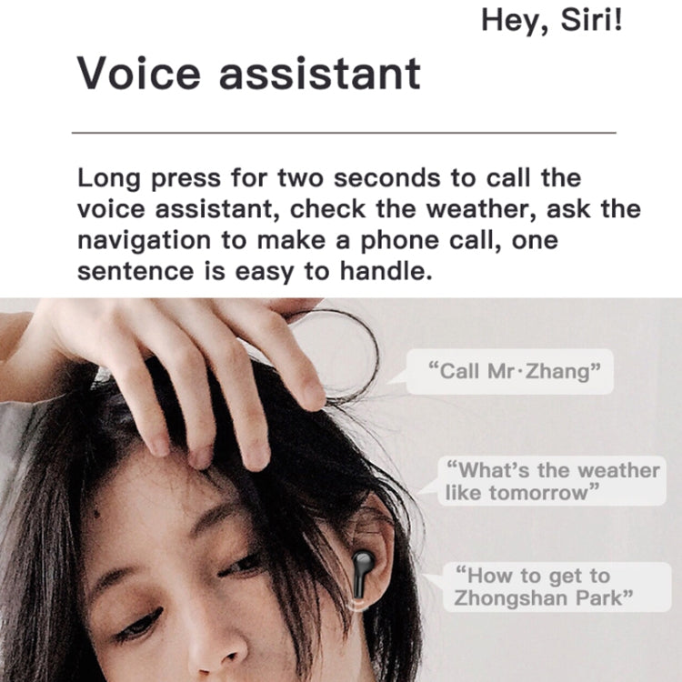 278 TWS External Noise Cancelling Touch Bluetooth Earphone with Charging Box, Support Three-screen Battery Display & Power Bank & Call & Voice Assistant(White) by buy2fix