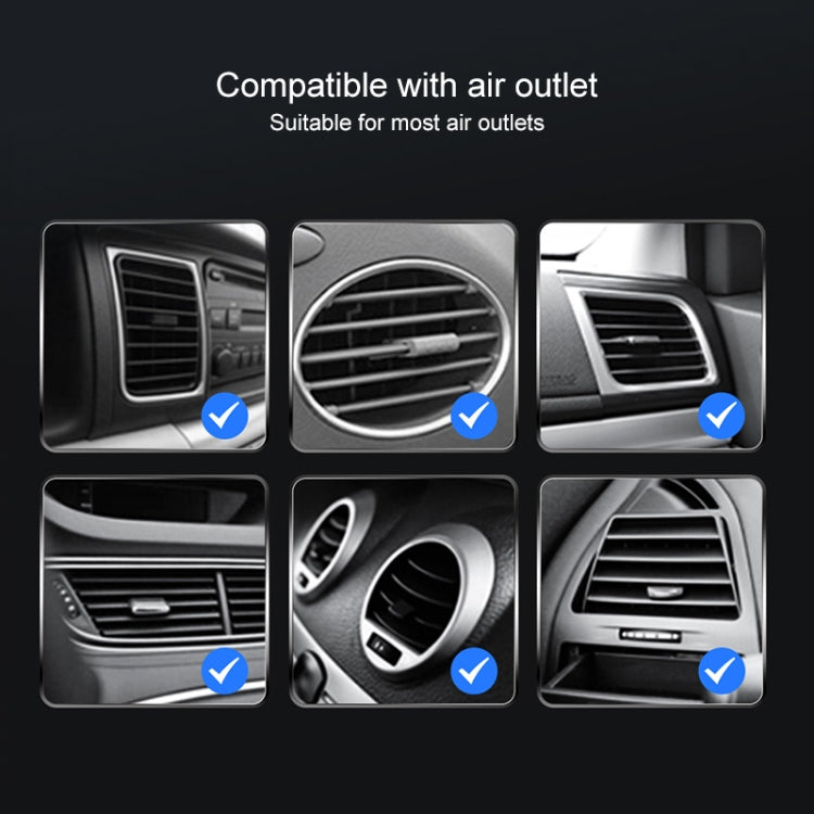 JJT-968 15W Max Output Magnetic Car Air Outlet Bracket Wireless Charger(Red) by buy2fix