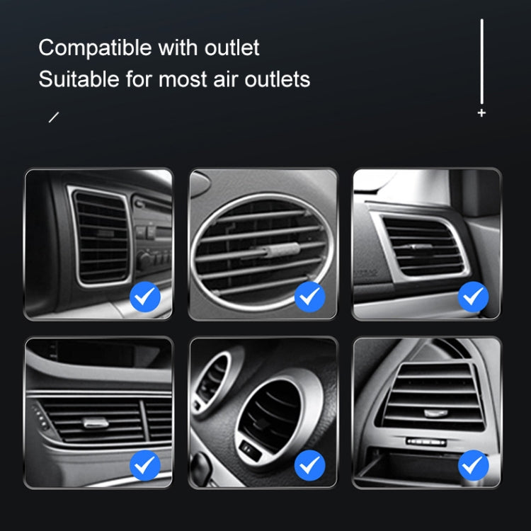 K10 15W Max Output Infrared Sensor Car Air Outlet Bracket Wireless Charger(White) by buy2fix