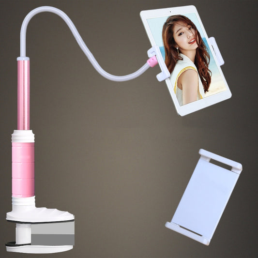 Aluminum-magnesium Alloy Free-Rotating Lazy Bracket Universal Mobile Phones Tablet PC Stand, Suitable for 4-12.9 inch Mobile Phones / Tablet PC, Length: 1.2m (Pink) by buy2fix
